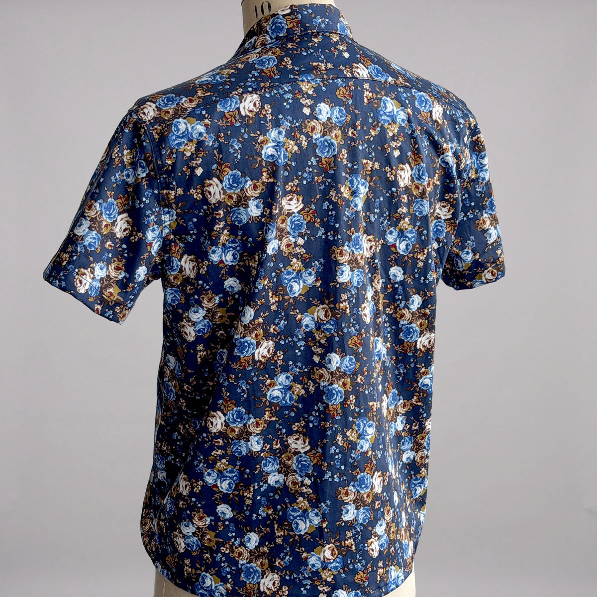Riviera Azure Garden Short Sleeve Shirt