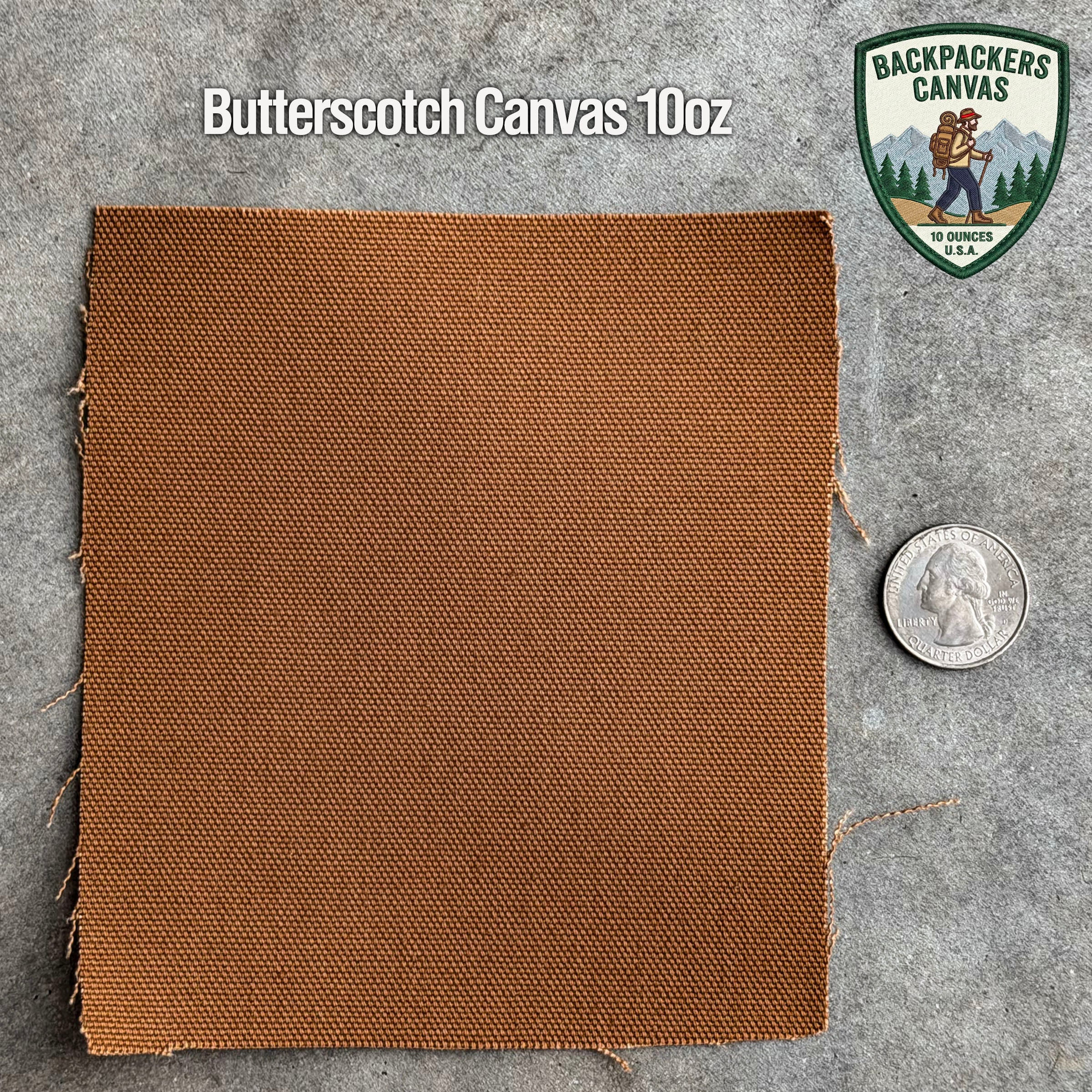 Rivet Chino Butterscotch 10oz Backpacker Canvas