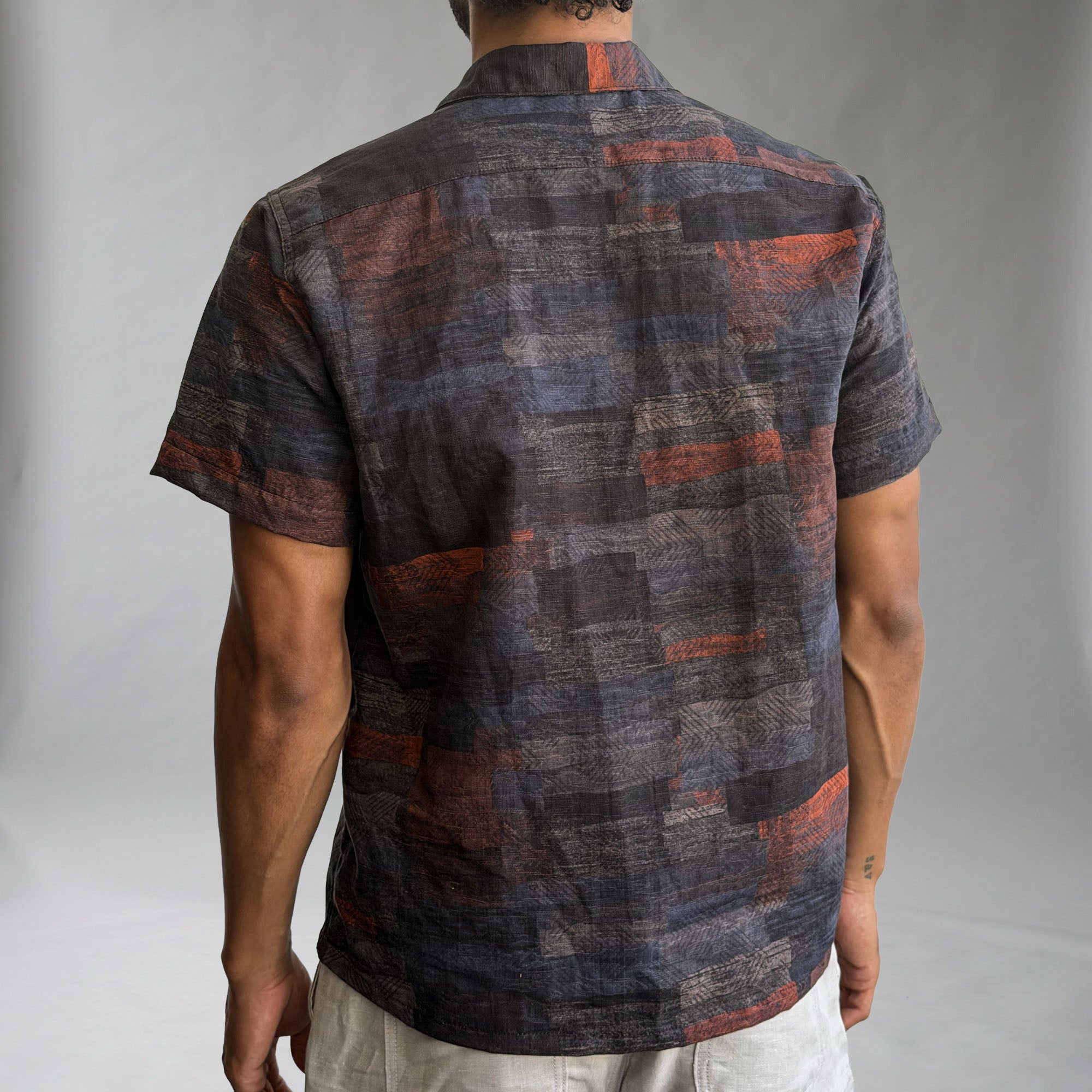 Riviera Canyon Dusk Poplin Short Sleeve Shirt
