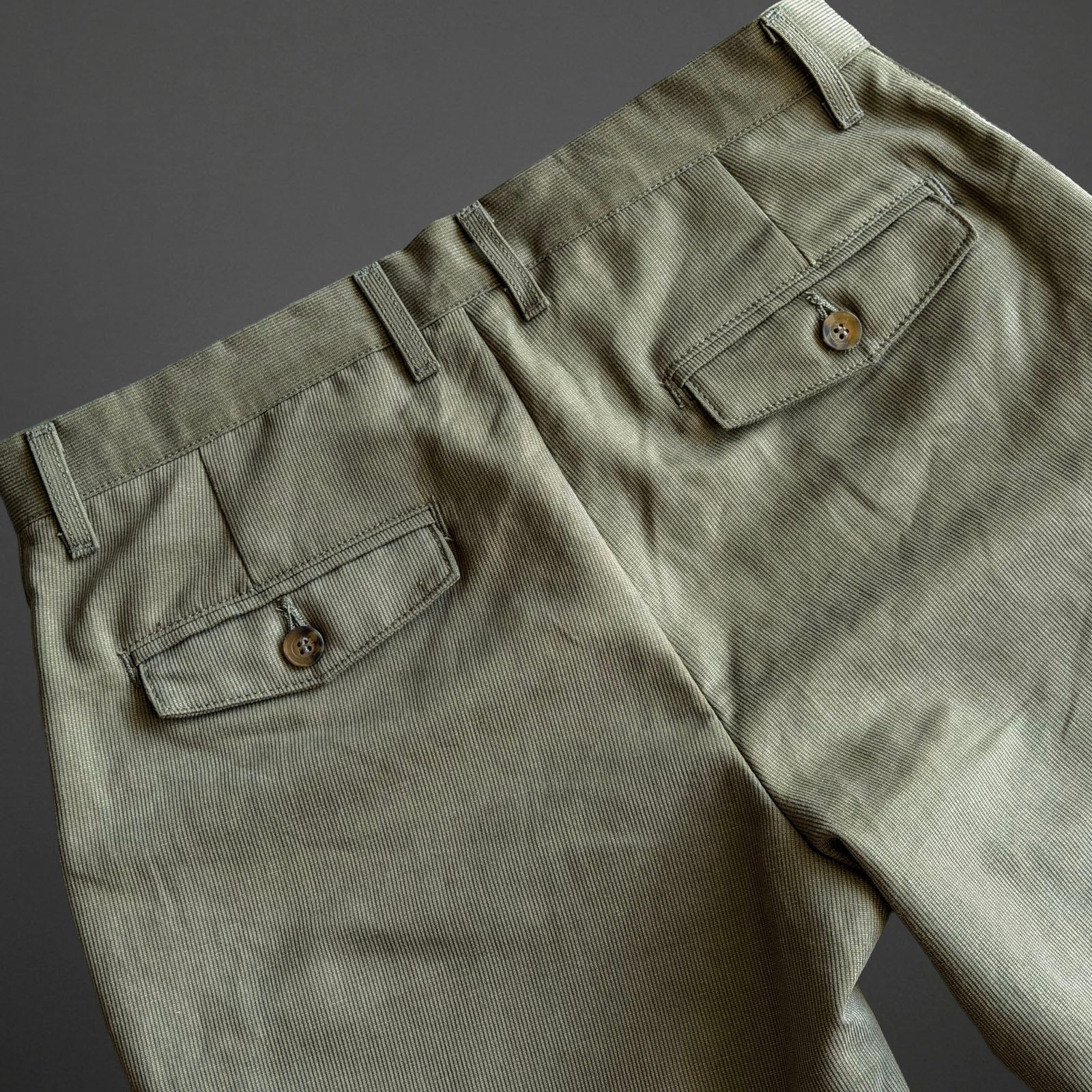 Fairfax Easy Fit Chinos Field Olive Drab Bedford Cord