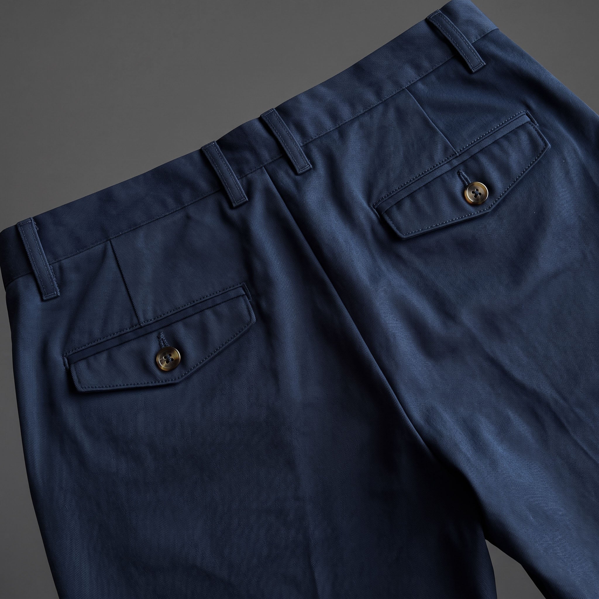 Fairfax Easy Fit Chinos Dyed Midnight Ink Twill