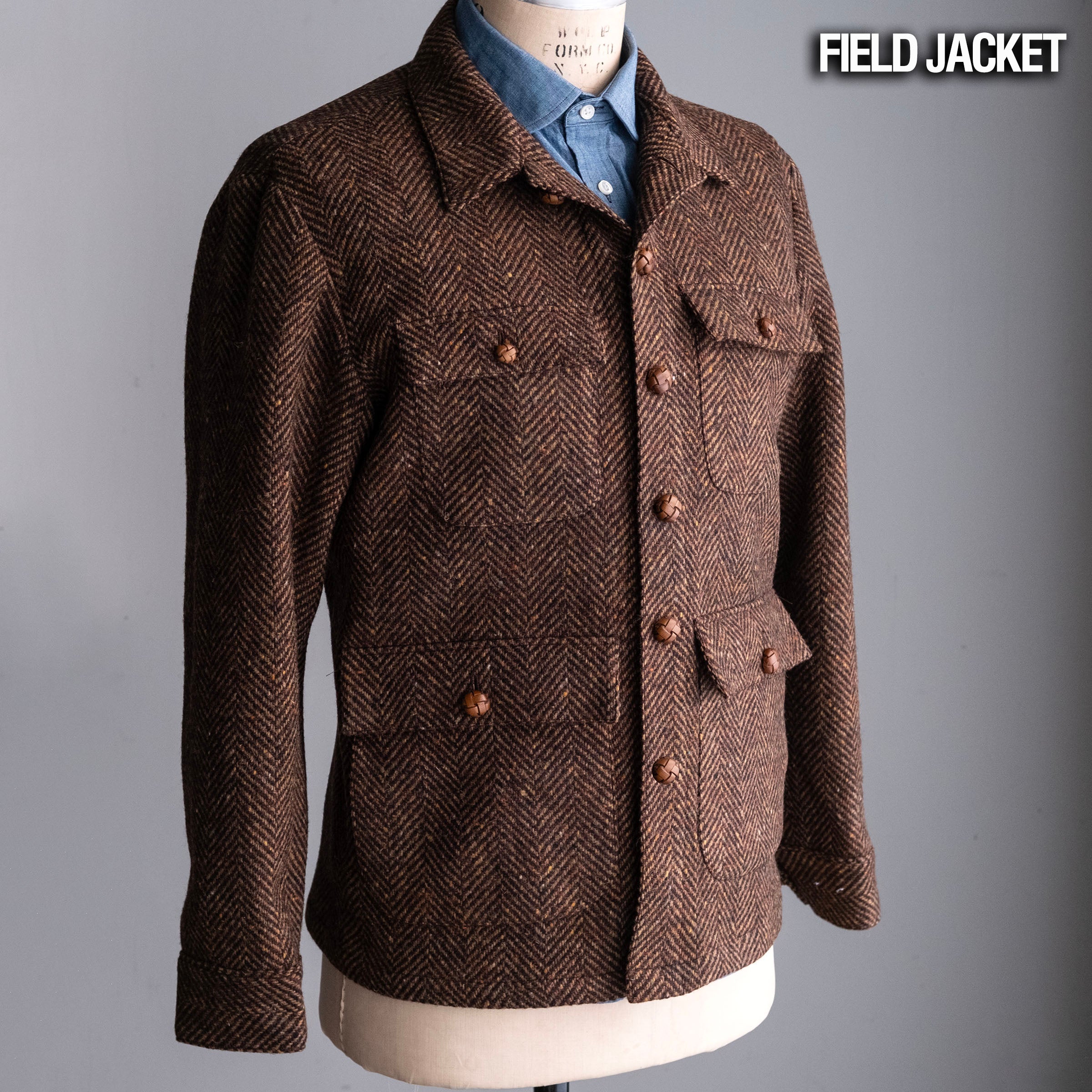 Custom Doyle, Teba, and Field Jackets Heavyweight UK Moleskin & Corduroy