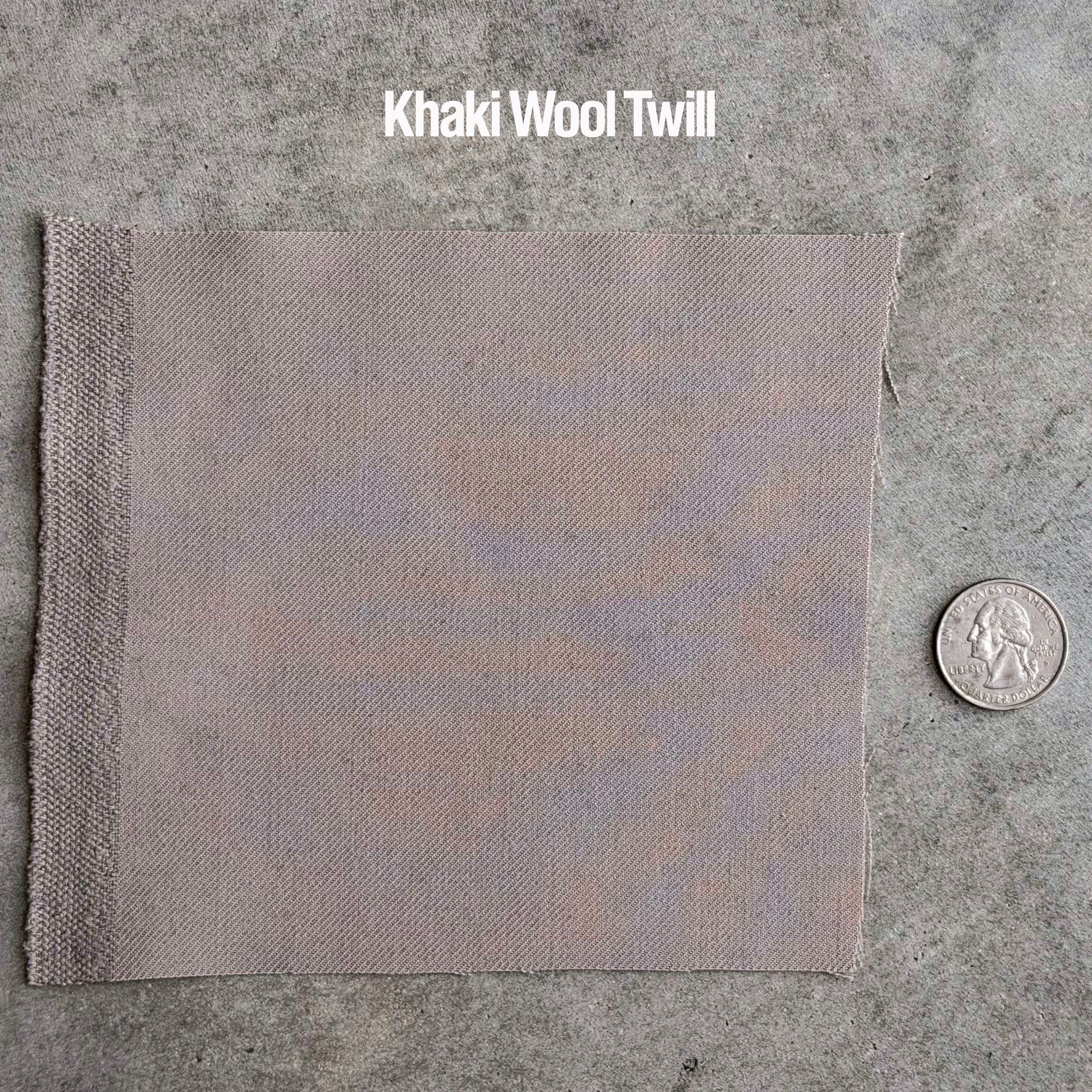 Laidback Pant Khaki Wool Twill Sz Large