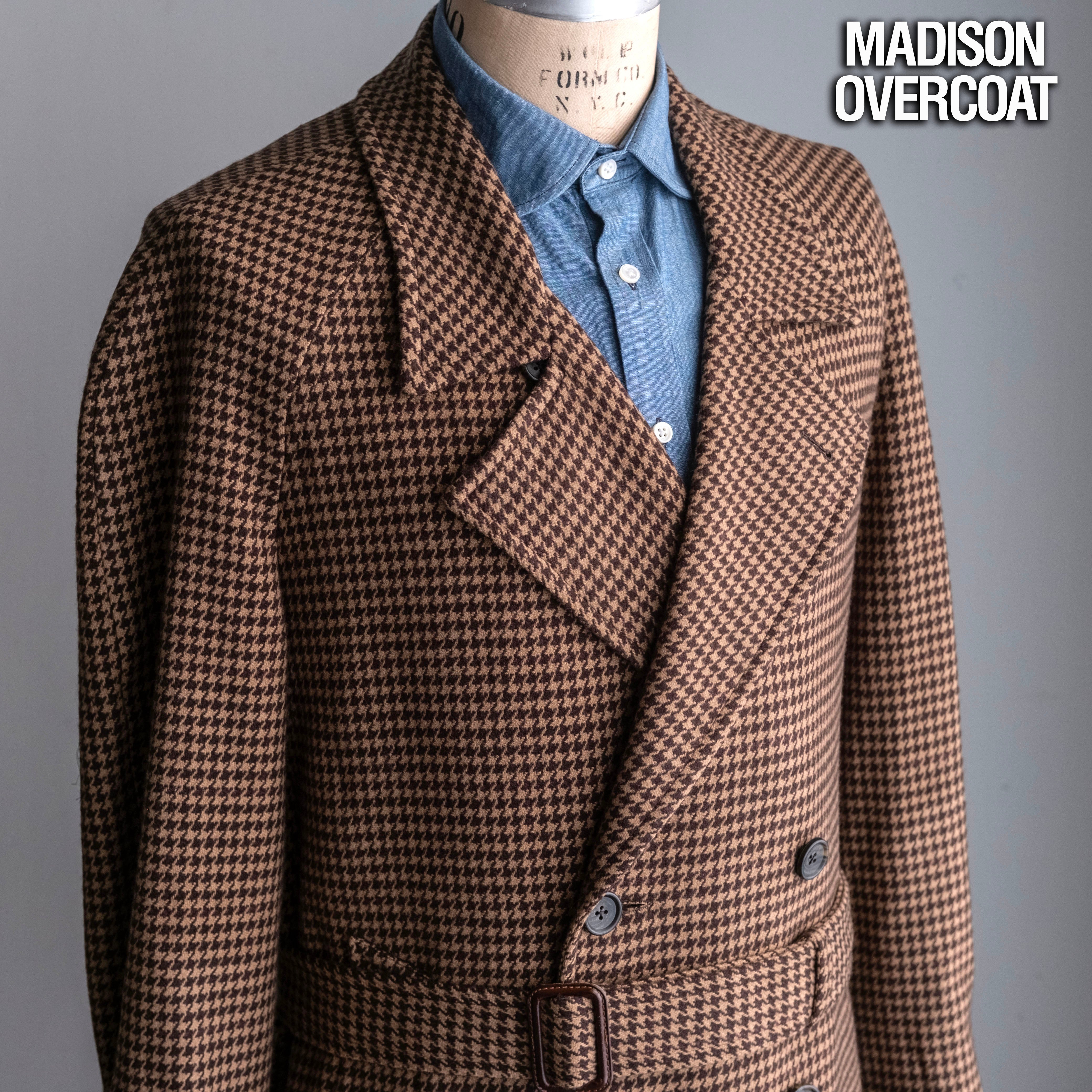 BB Custom Harris Tweed Madison Overcoat