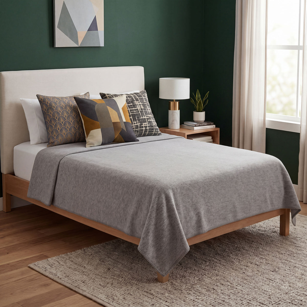 Queen Size Alpaca-Wool Luxury Comforter