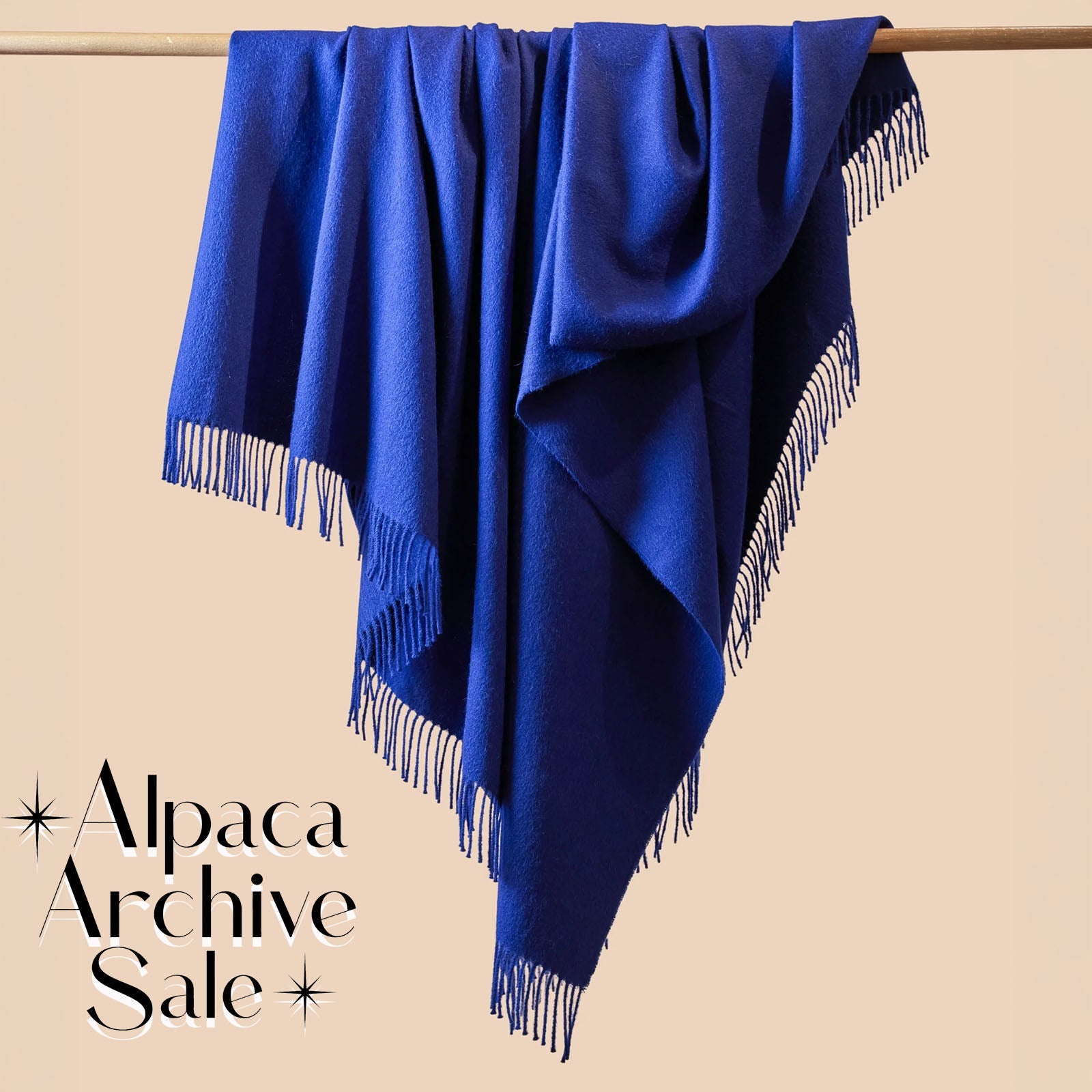 Luxury Royal Alpaca Throw Blanket