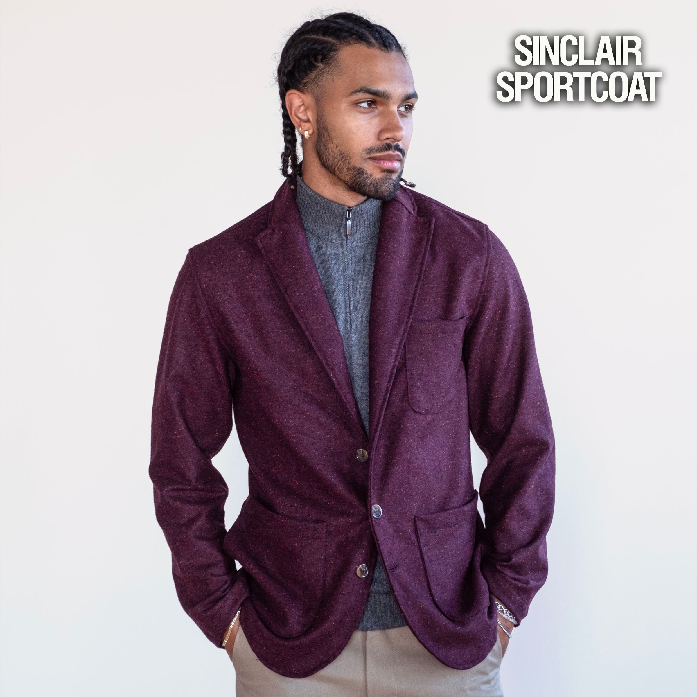 Custom Doyle, Sinclair & Corso Scatter-Weave Jackets (August Ship)