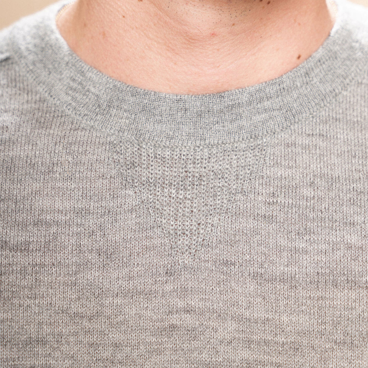 Alpaca Extrafine Knit Crewneck Sweater