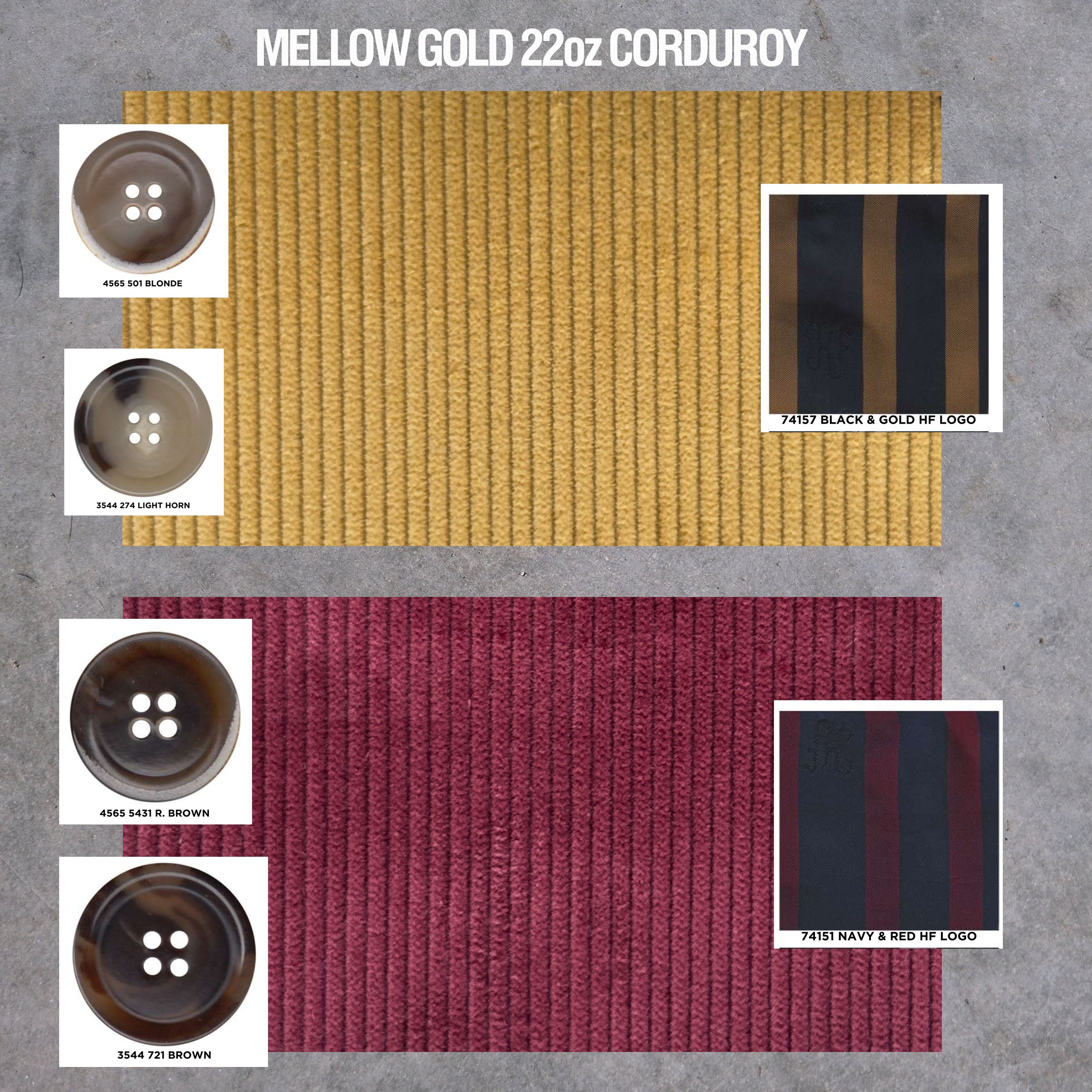 TR Heavyweight Corduroy Suits