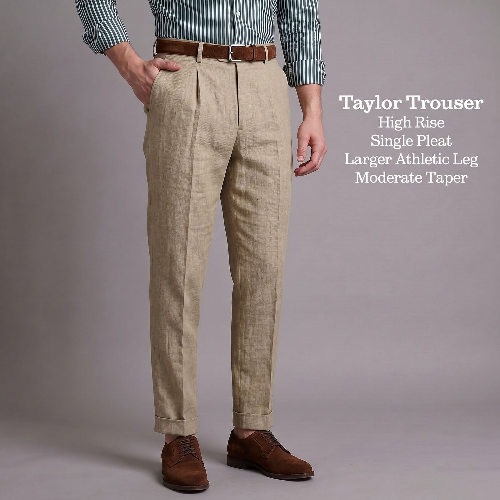 Custom Trousers in Italian & Irish Linens Project