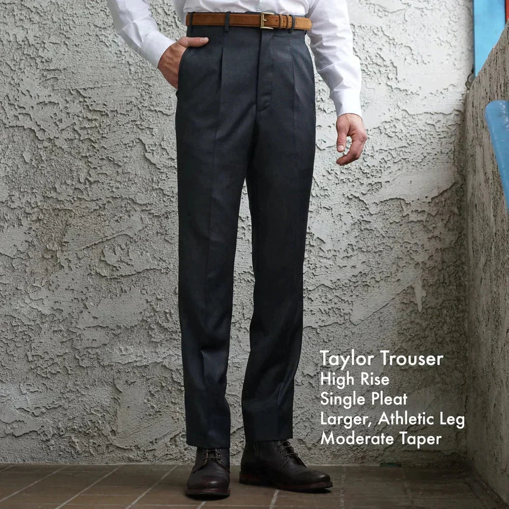 Custom Trousers Holland & Sherry Super 140s