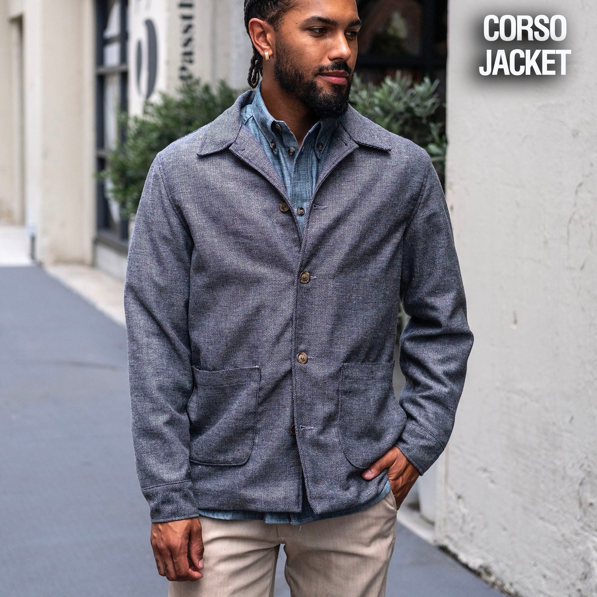 Custom Doyle, Sinclair & Corso Scatter-Weave Jackets (August Ship)