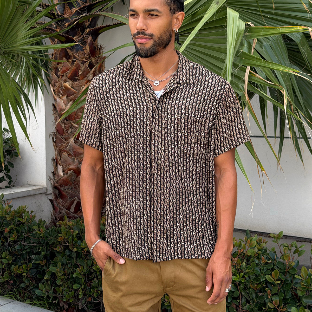 Riviera Strictly Cuban Linx Short Sleeve Shirt