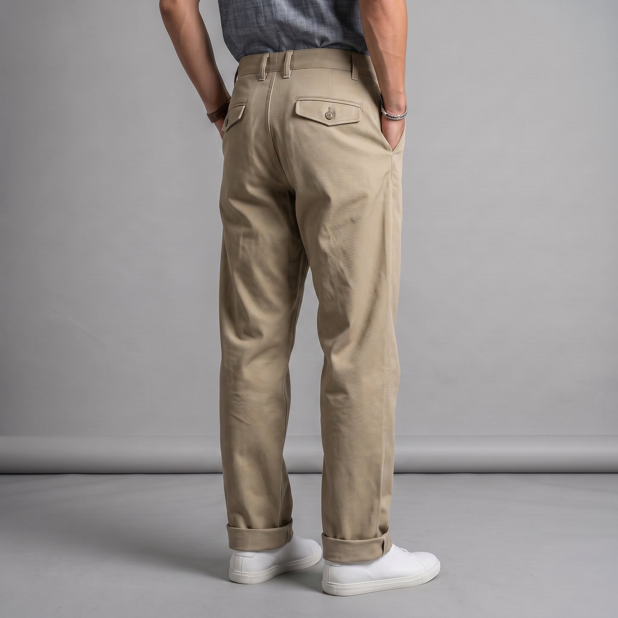 Fairfax Easy Fit Chinos Classic Khaki Twill