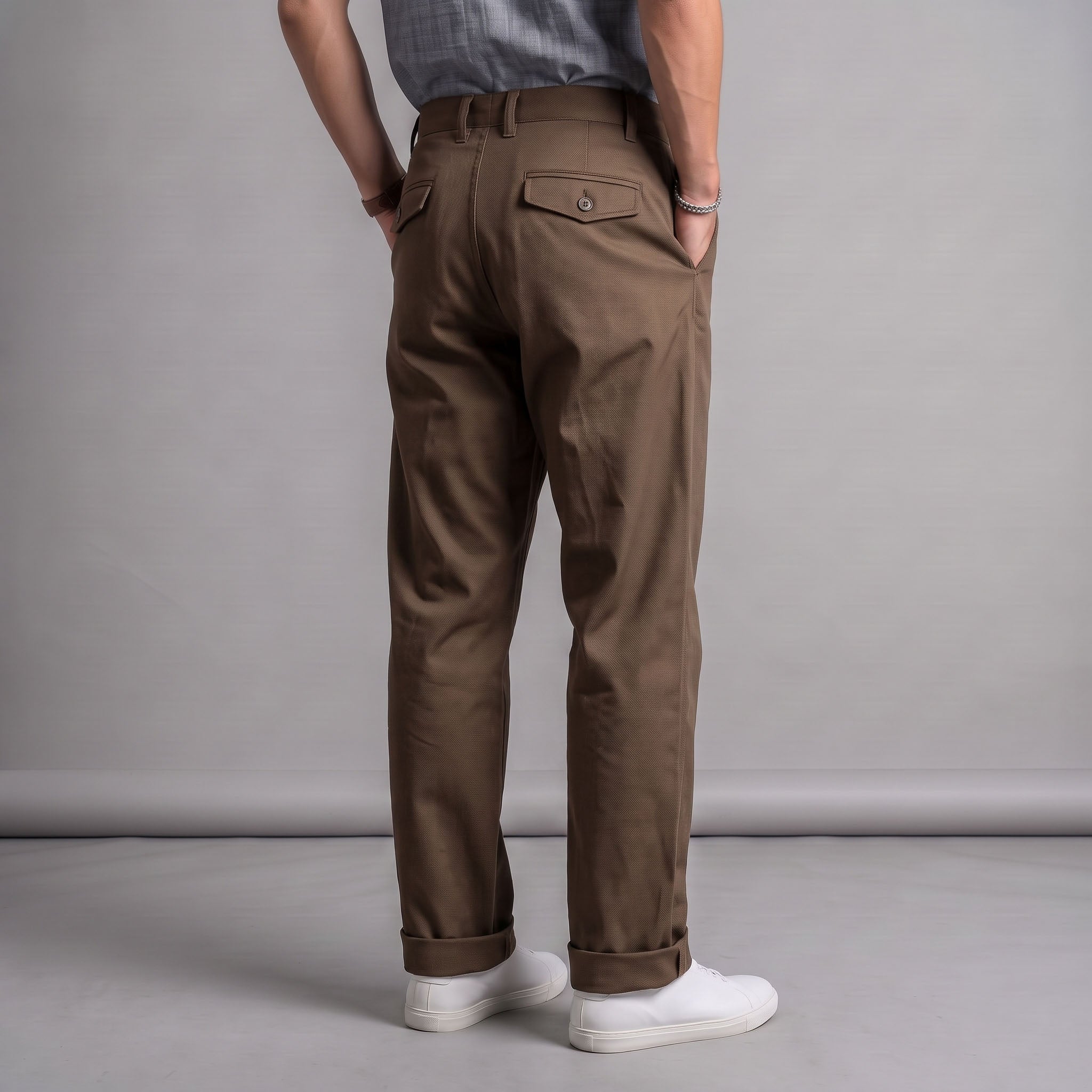 Fairfax Easy Fit Chinos Italian Walnut 9oz Twill