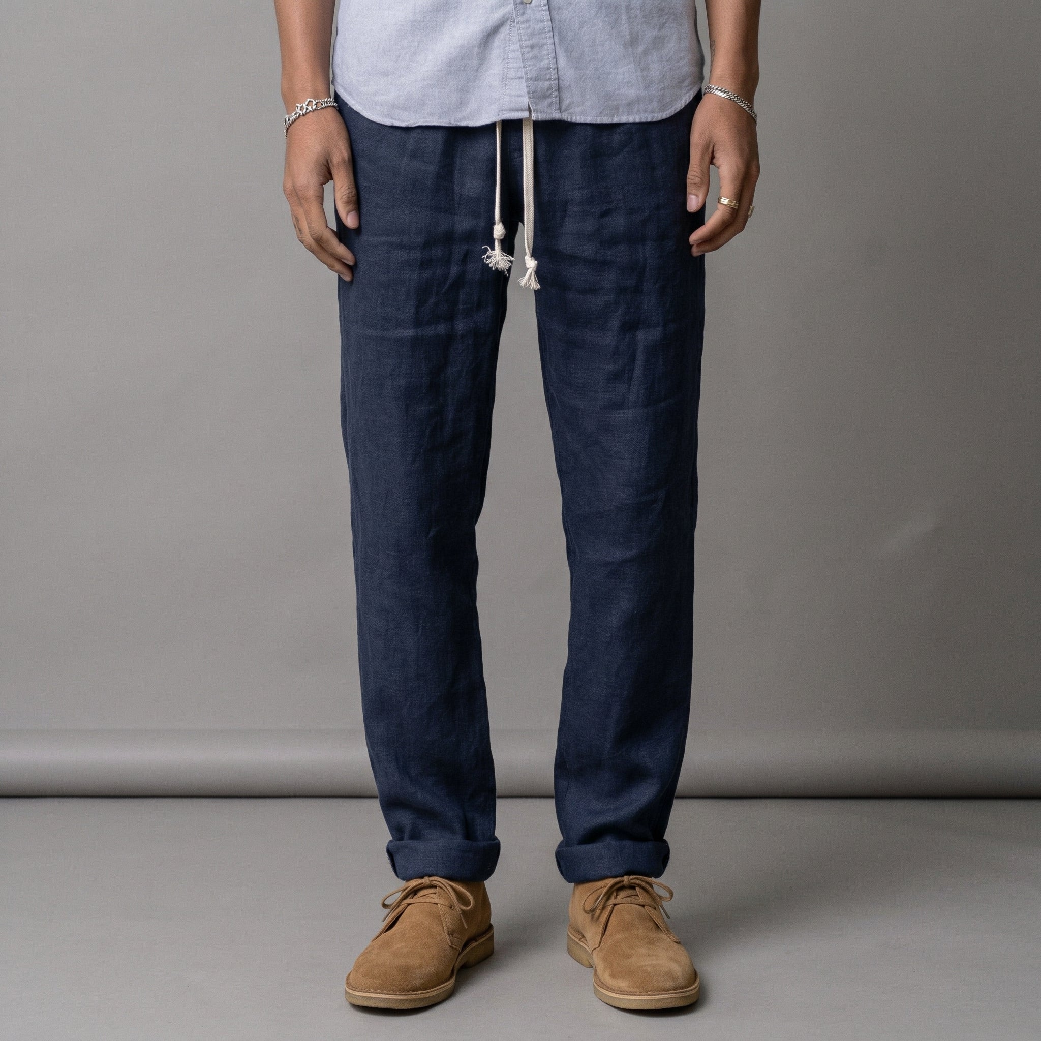 WD Custom Deep Navy Sashiko Suit