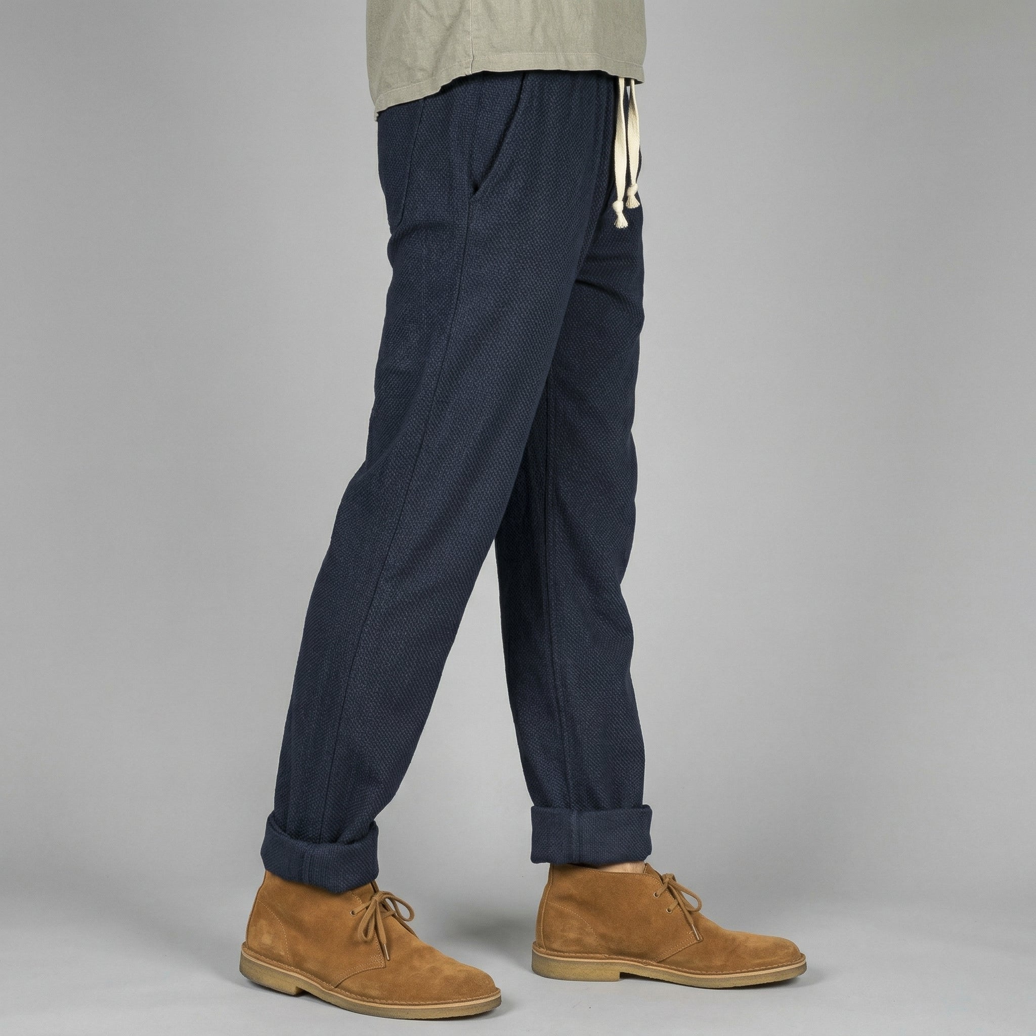 WD Custom Deep Navy Sashiko Suit