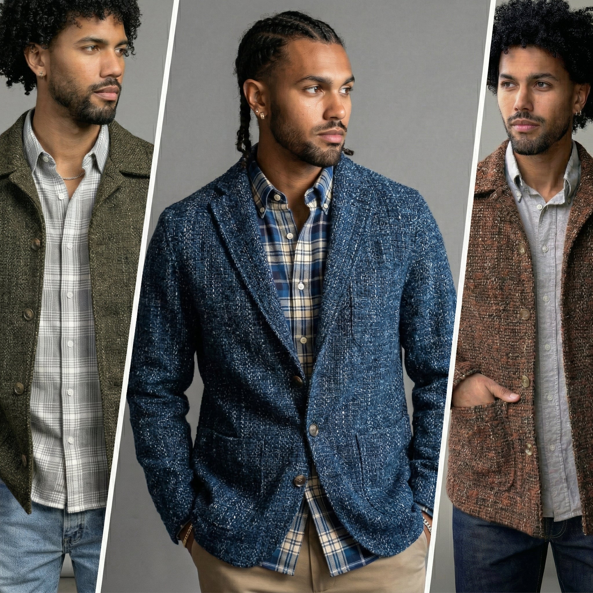 Custom Doyle, Sinclair & Corso Scatter-Weave Jackets (August Ship)