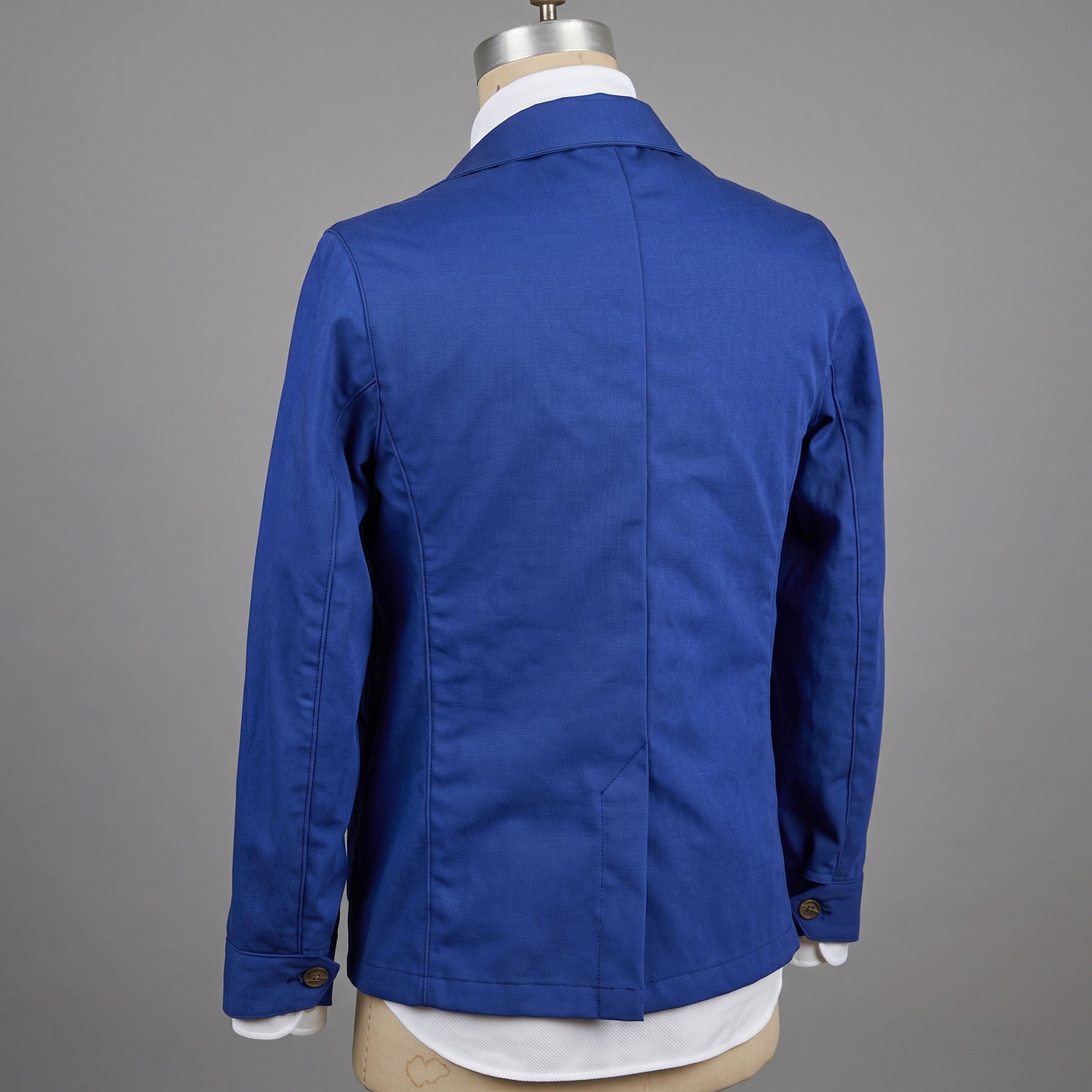 Doyle Jacket Sapphire Dyed 10oz Cotton Canvas