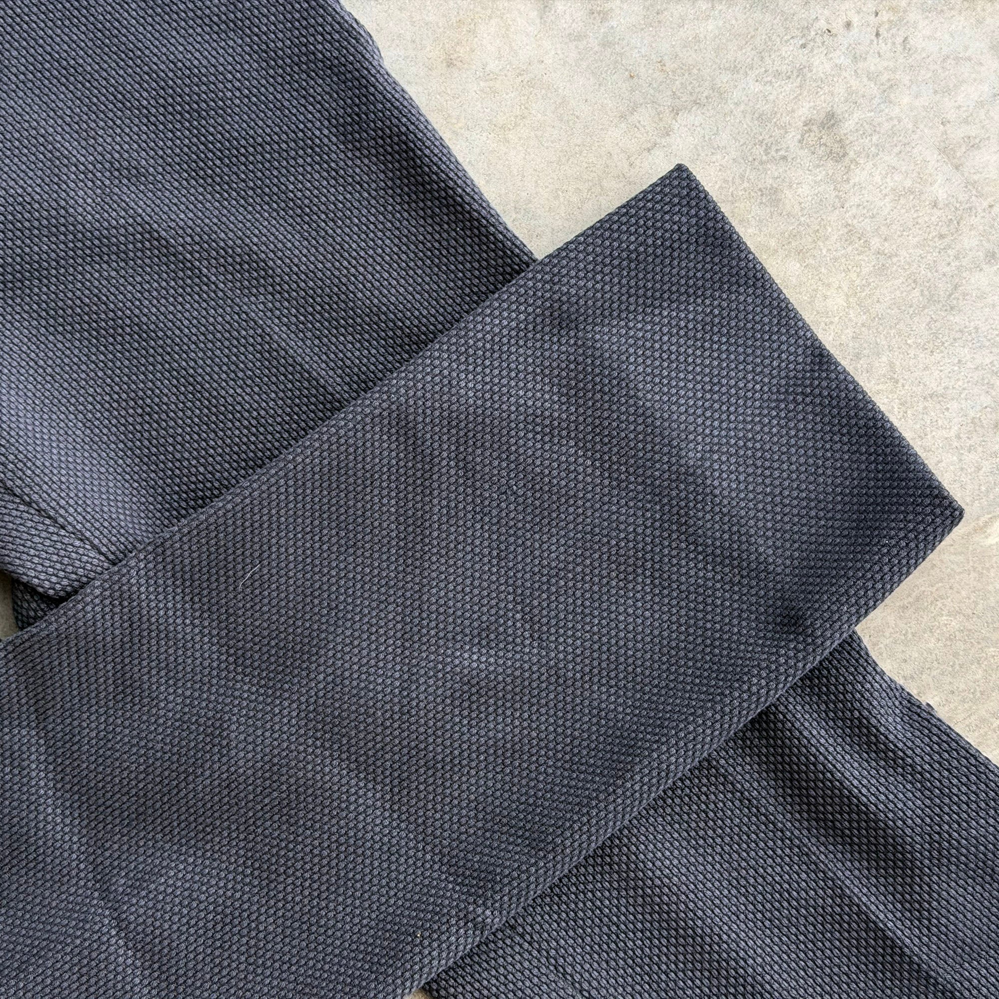 Sample: Walt Trouser in Gunmetal Sashiko Sz 32