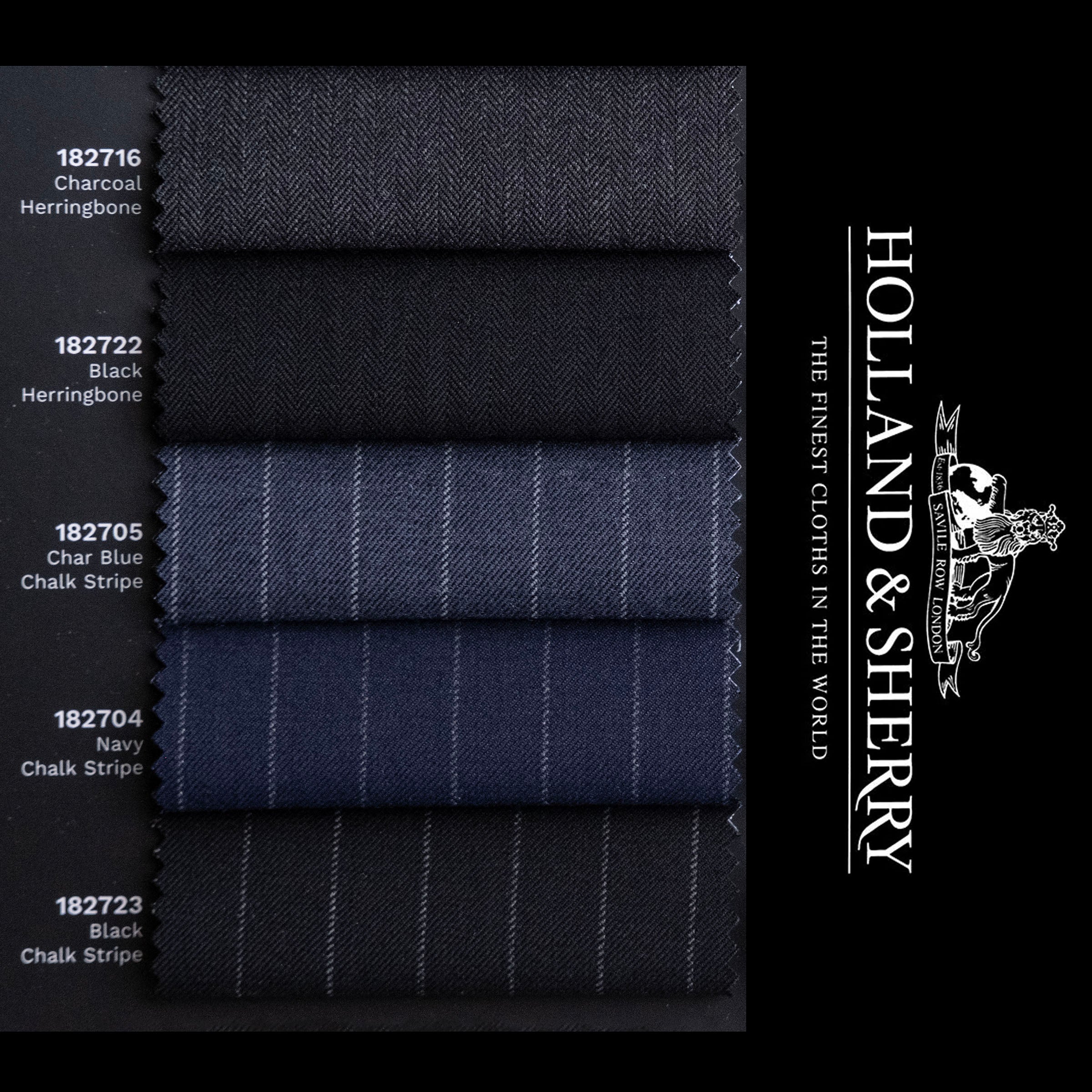 Custom Trousers Holland & Sherry Super 140s