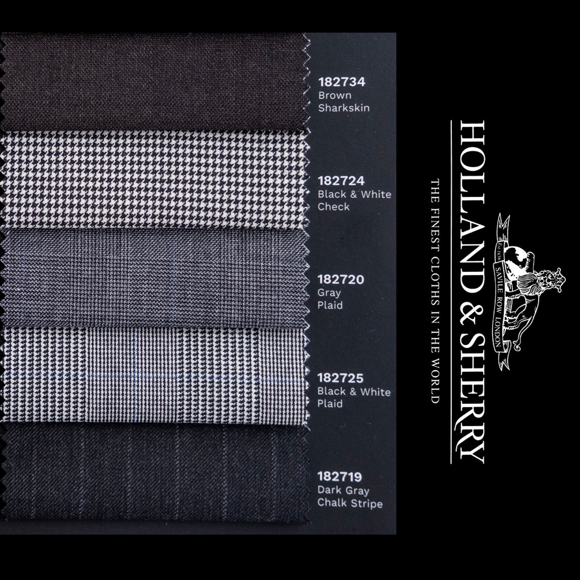 Custom Trousers Holland & Sherry Super 140s