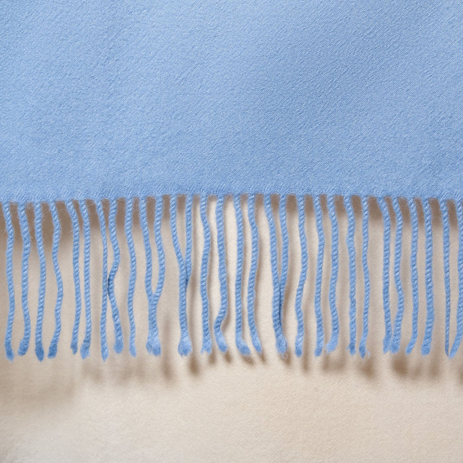 Sky Ombre Hand Dyed Alpaca Throw Blanket
