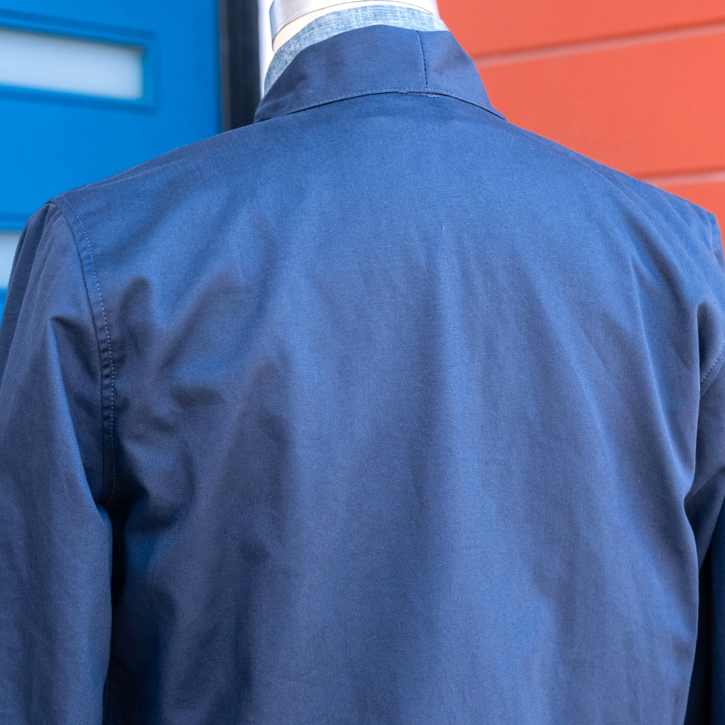 Kamigata Jacket in Blue Smoke Cramerton 8oz Twill