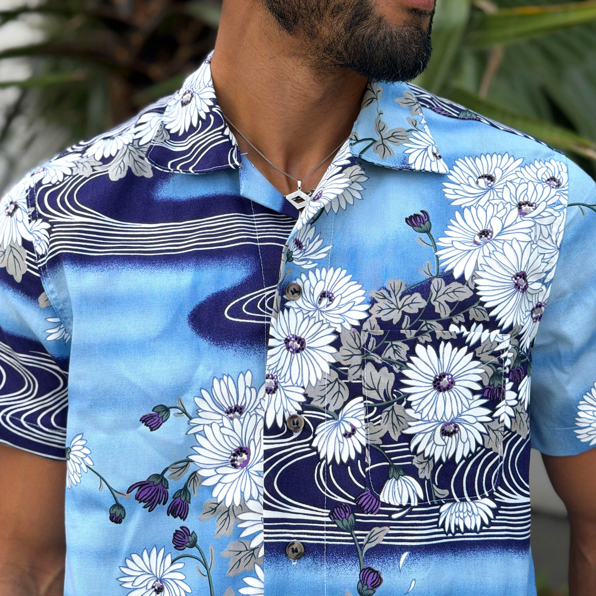 Riviera Kyoto Blooms Short Sleeve Shirt