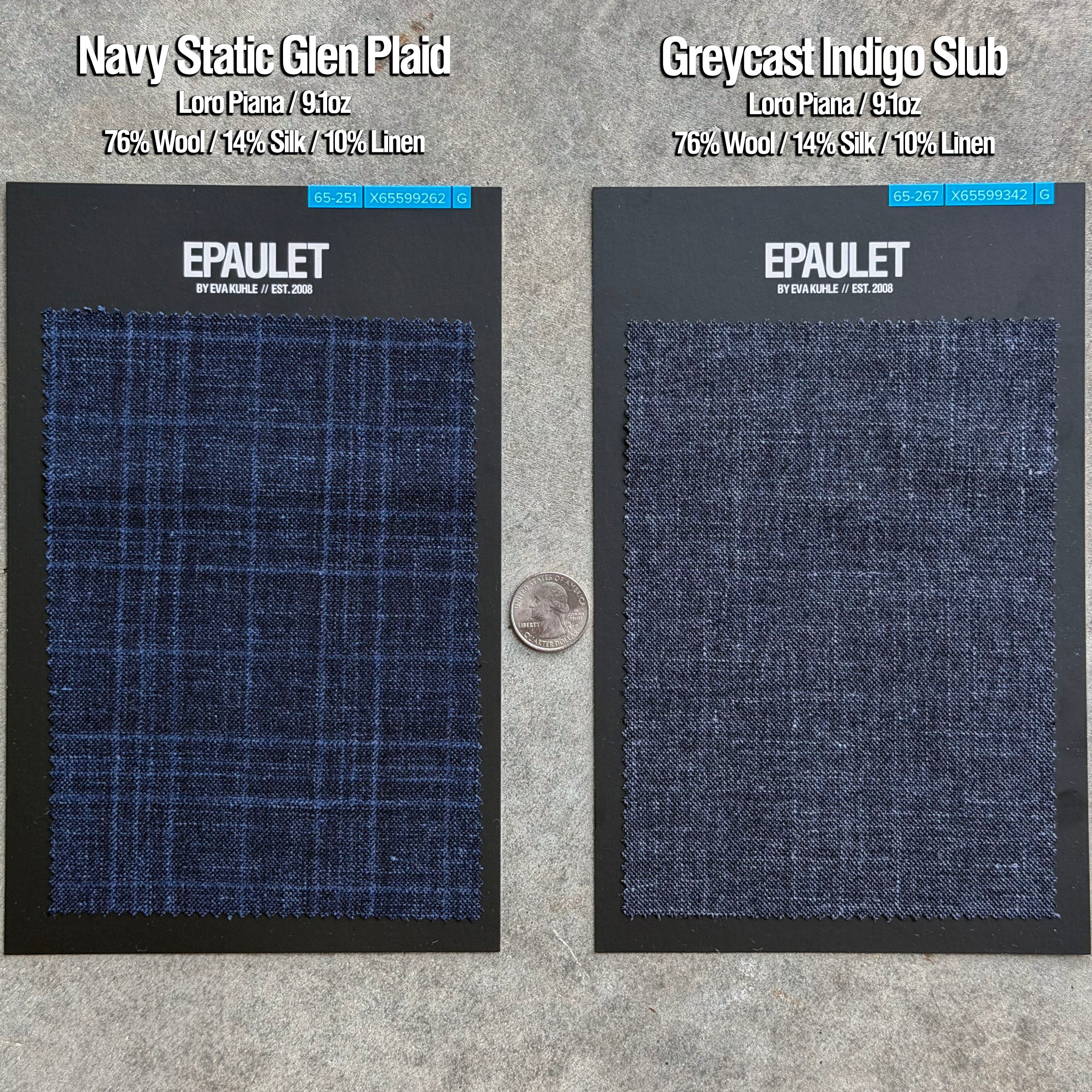 Custom Suits & Sportcoats Lightweight Wools & 4-Season Blends
