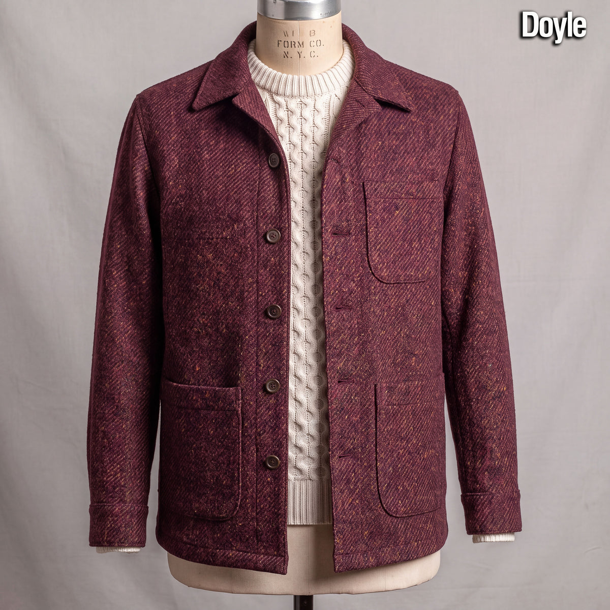 Custom Doyle, Teba, and Ranger Jackets Marling & Evans Tweed