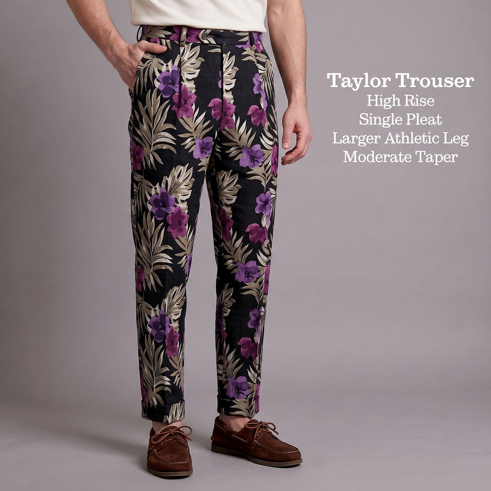 Custom Trousers in  Italian & Irish Linens Project
