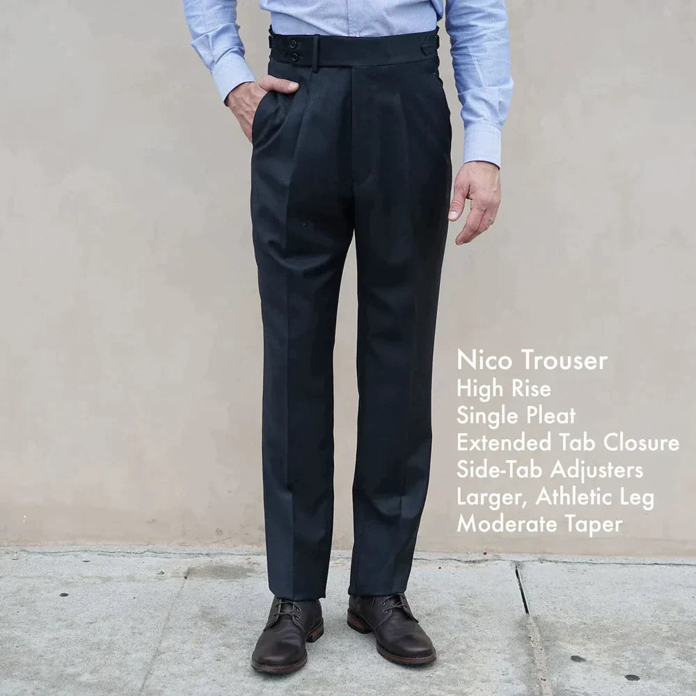 Custom Trousers Holland & Sherry Super 140s