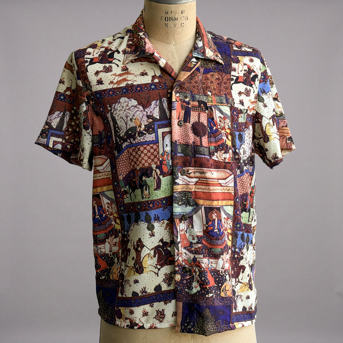 Riviera Persian Book of Kings Short Sleeve Shirt