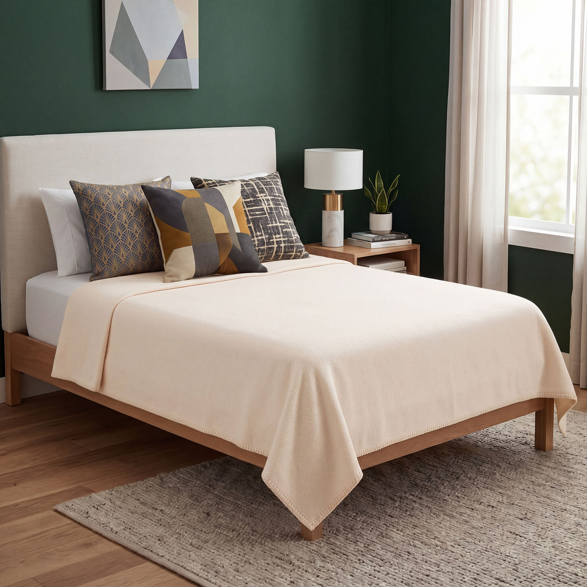 Queen Size Alpaca-Wool Luxury Comforter