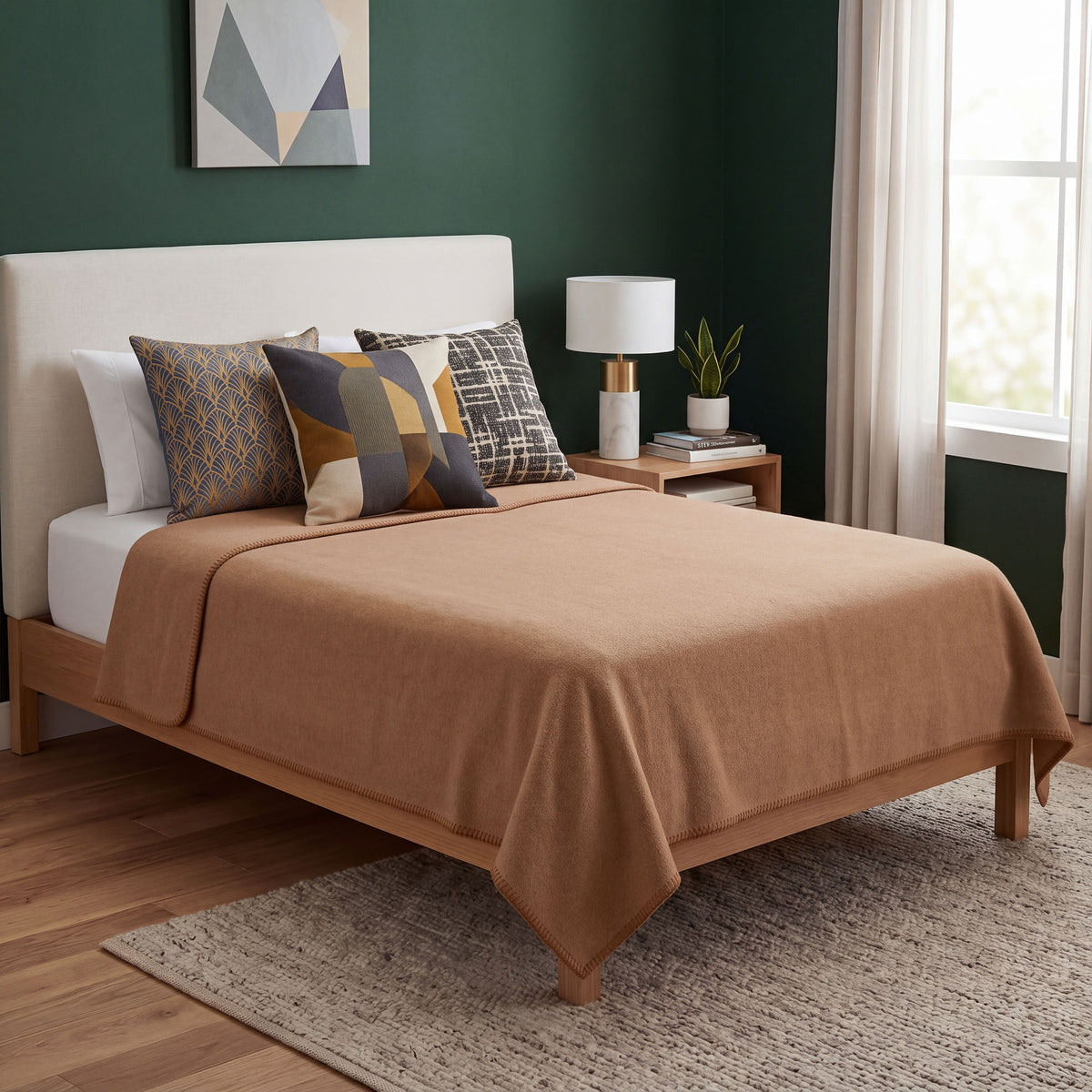 Queen Size Alpaca-Wool Luxury Comforter