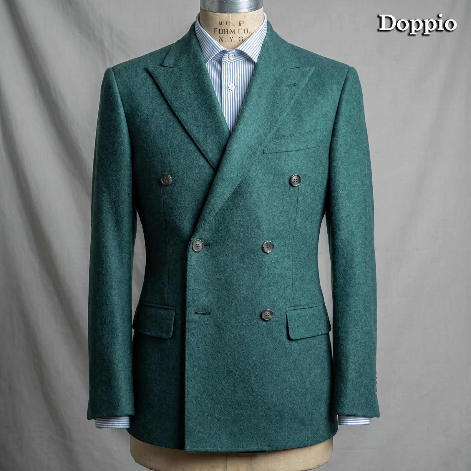 Custom Suits & Sportcoats Racing Green Pure Camel Hair