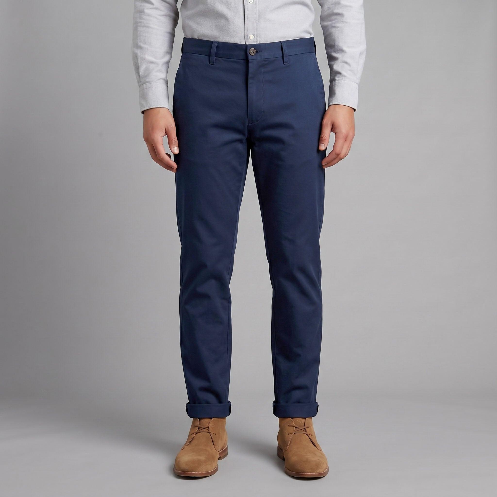 Rivet Chino Cadet Blue 8oz Canvas