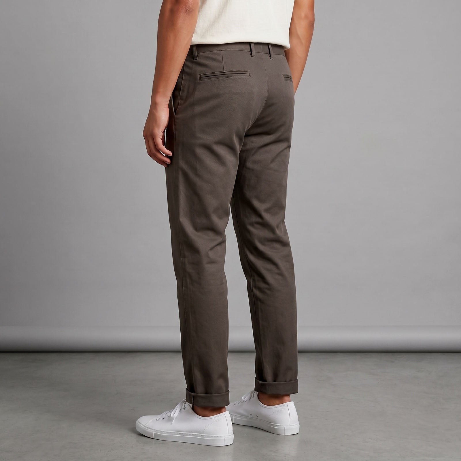 Rivet Chino Mushroom 8oz Italian Twill