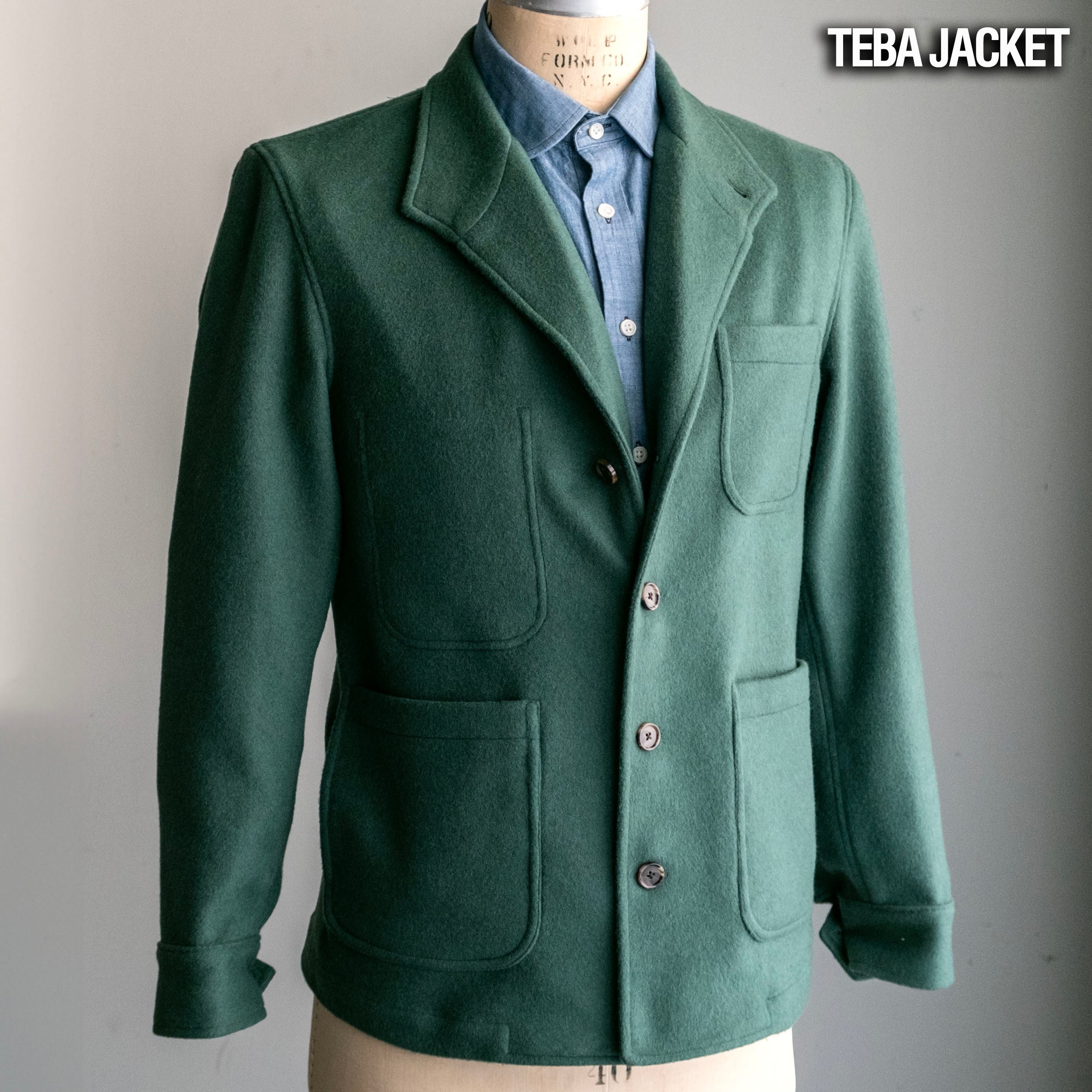 Custom Doyle, Teba, and Field Jackets Heavyweight UK Moleskin & Corduroy