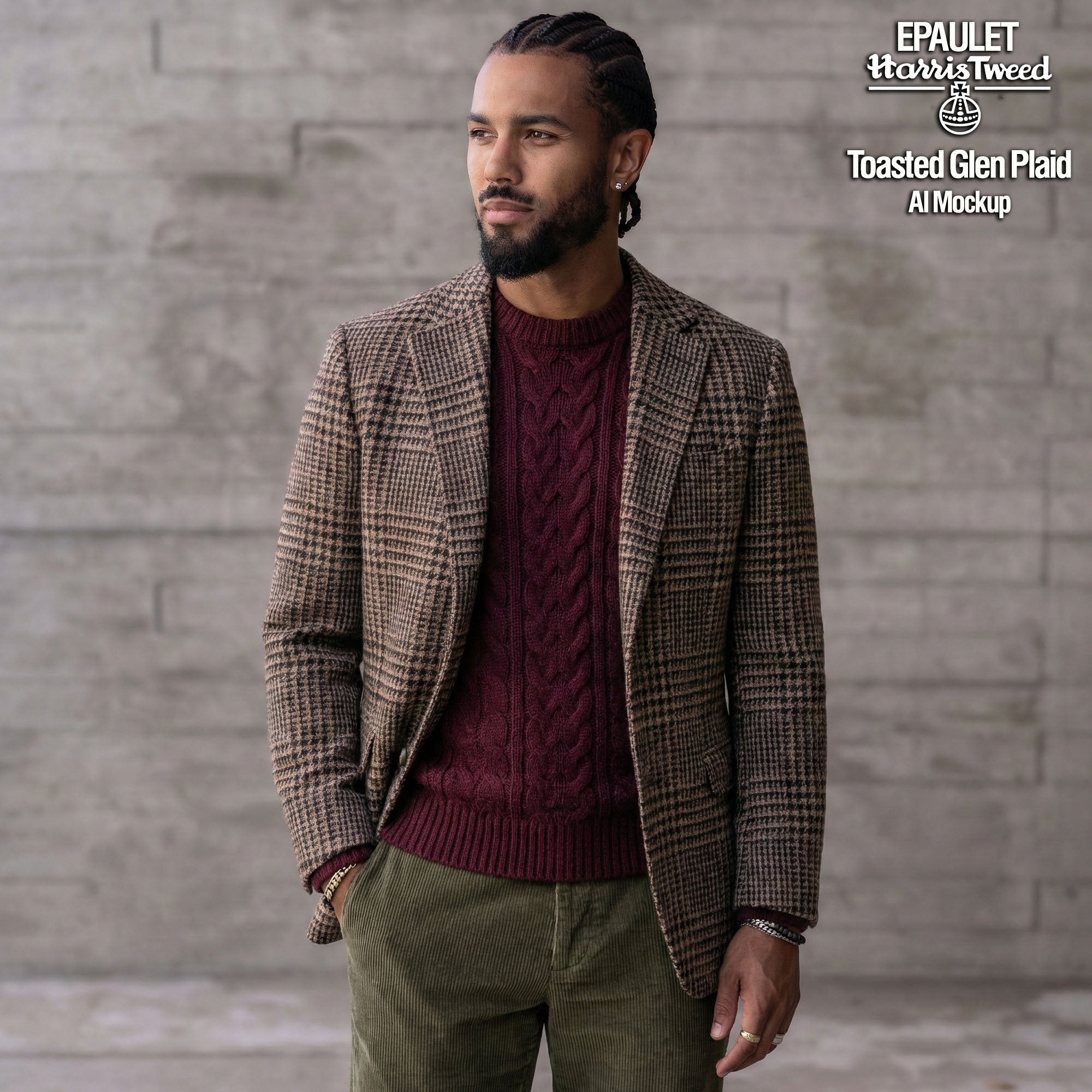 MS Custom 3-Piece Harris Suit