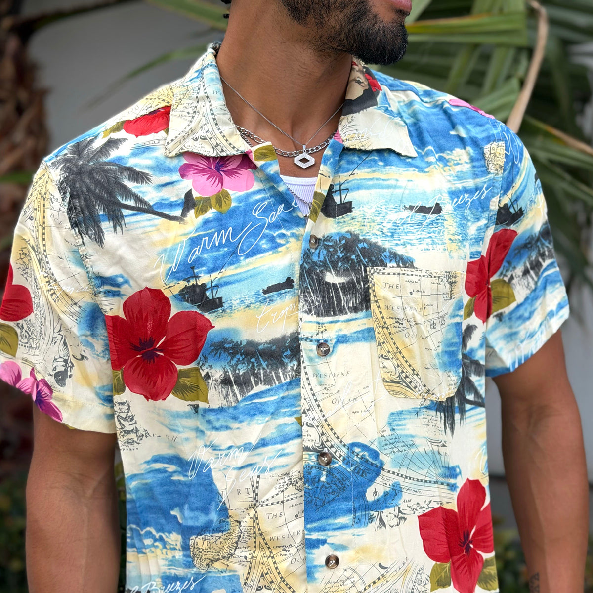 Riviera Tradewinds Floral Short Sleeve Shirt