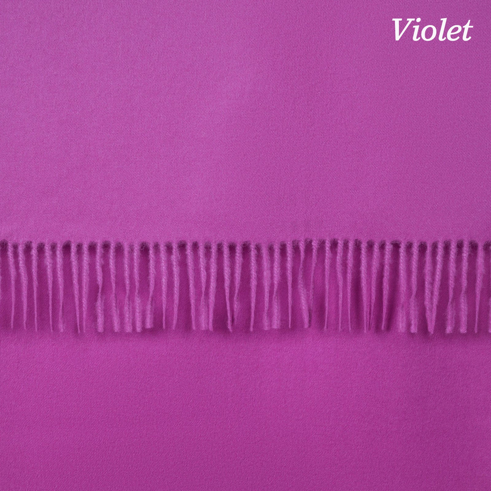 Solid Pastel Alpaca Throw Blanket