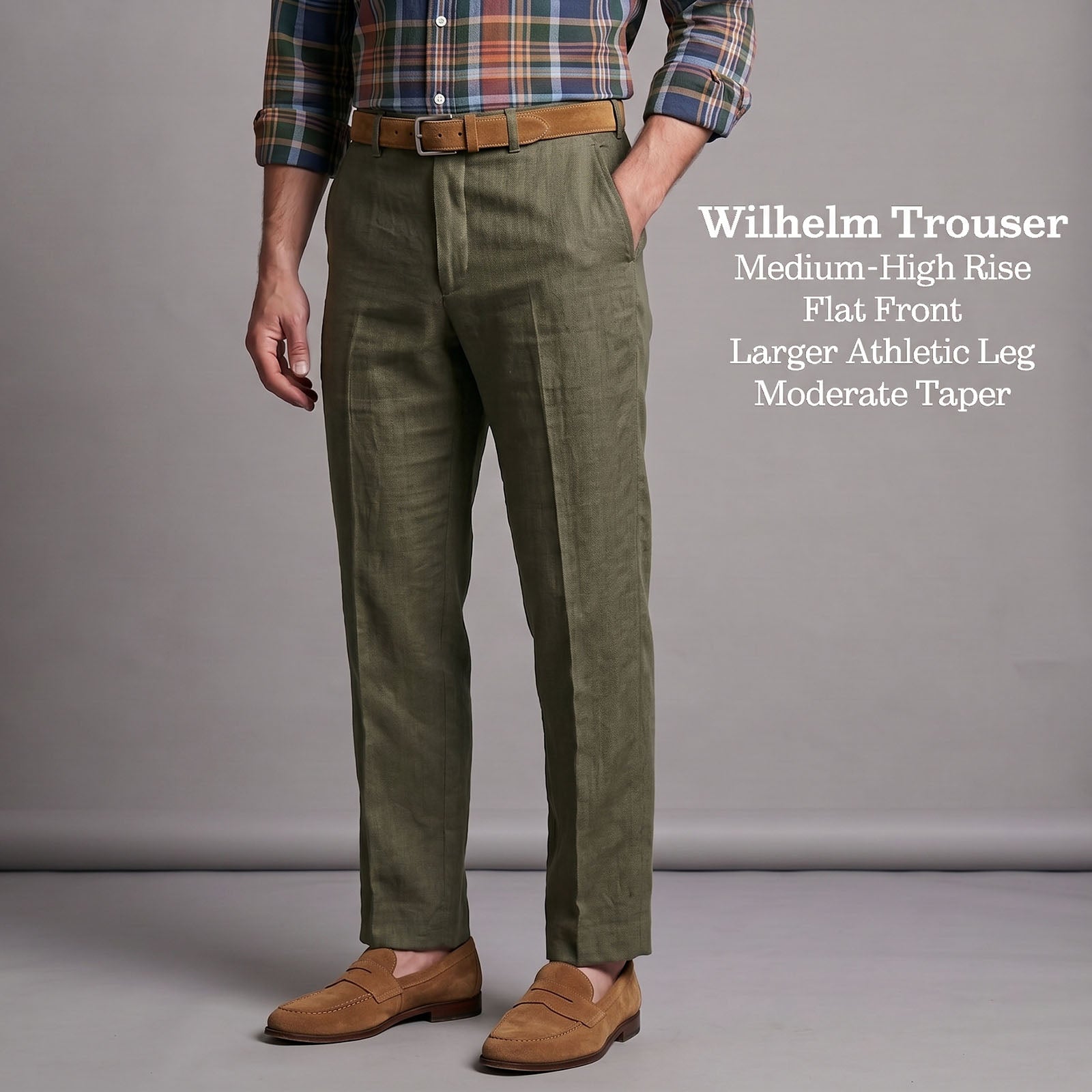 Custom Trousers in  Italian & Irish Linens Project