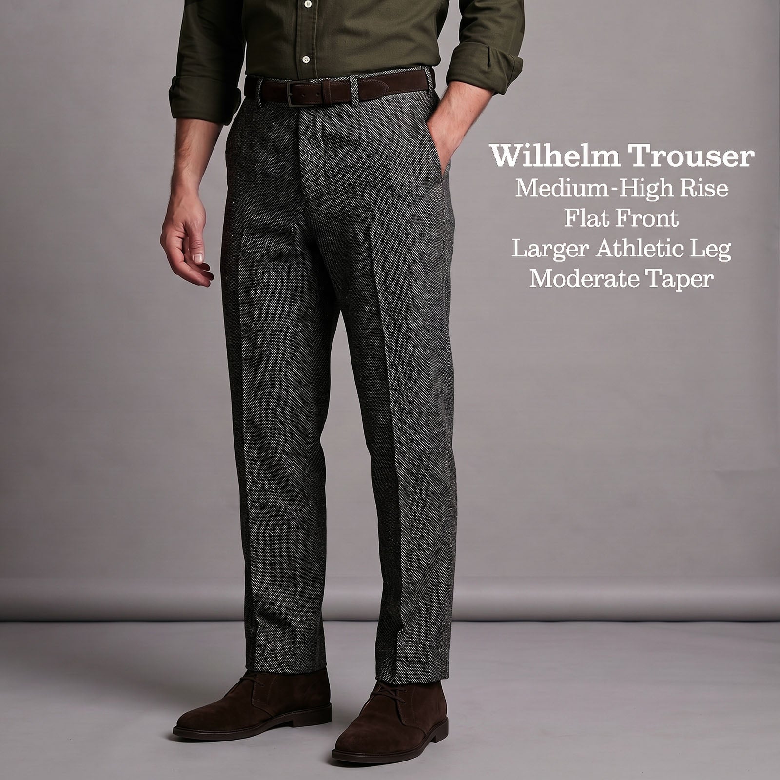 Custom Trousers in  Italian & Irish Linens Project