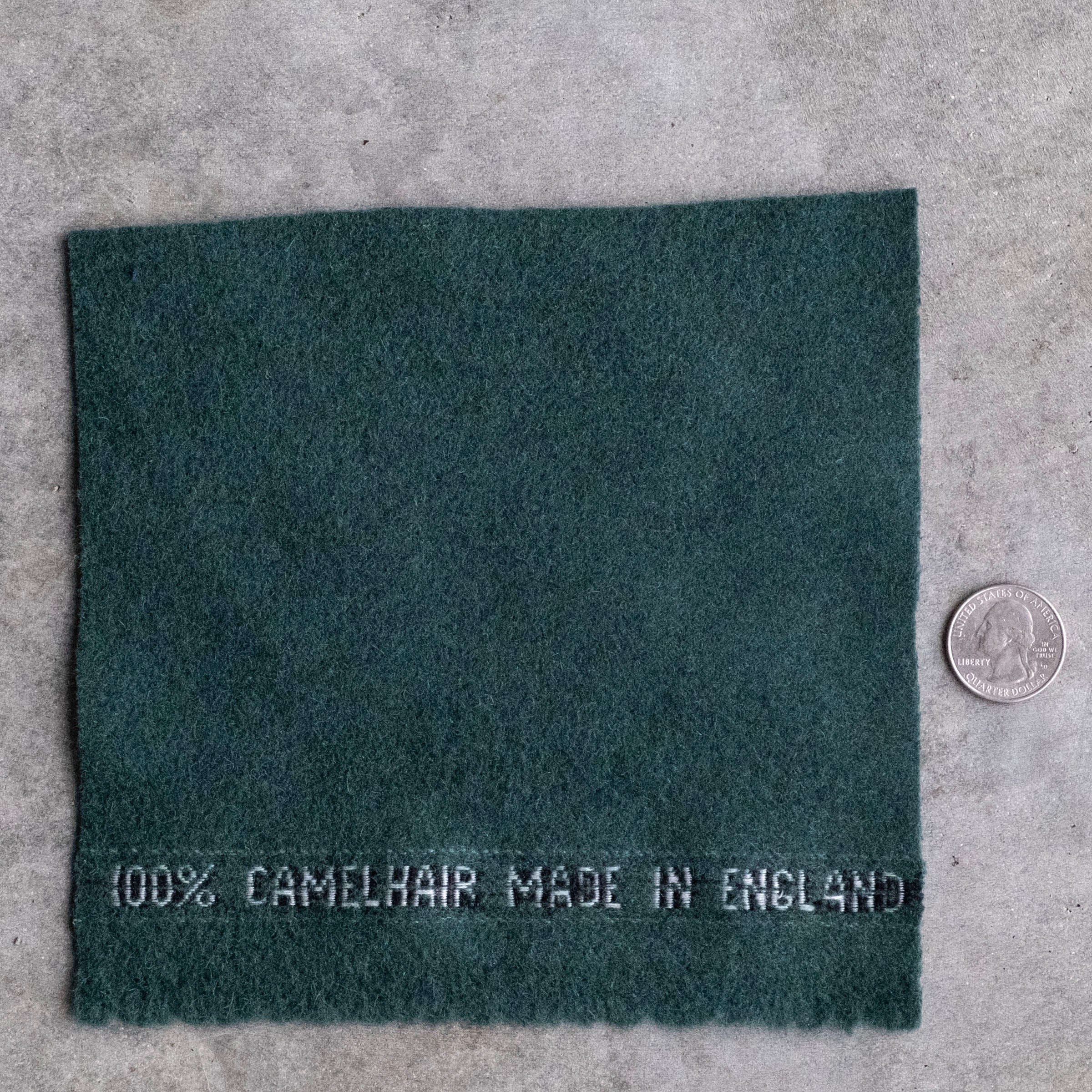Custom Suits & Sportcoats Racing Green Pure Camel Hair