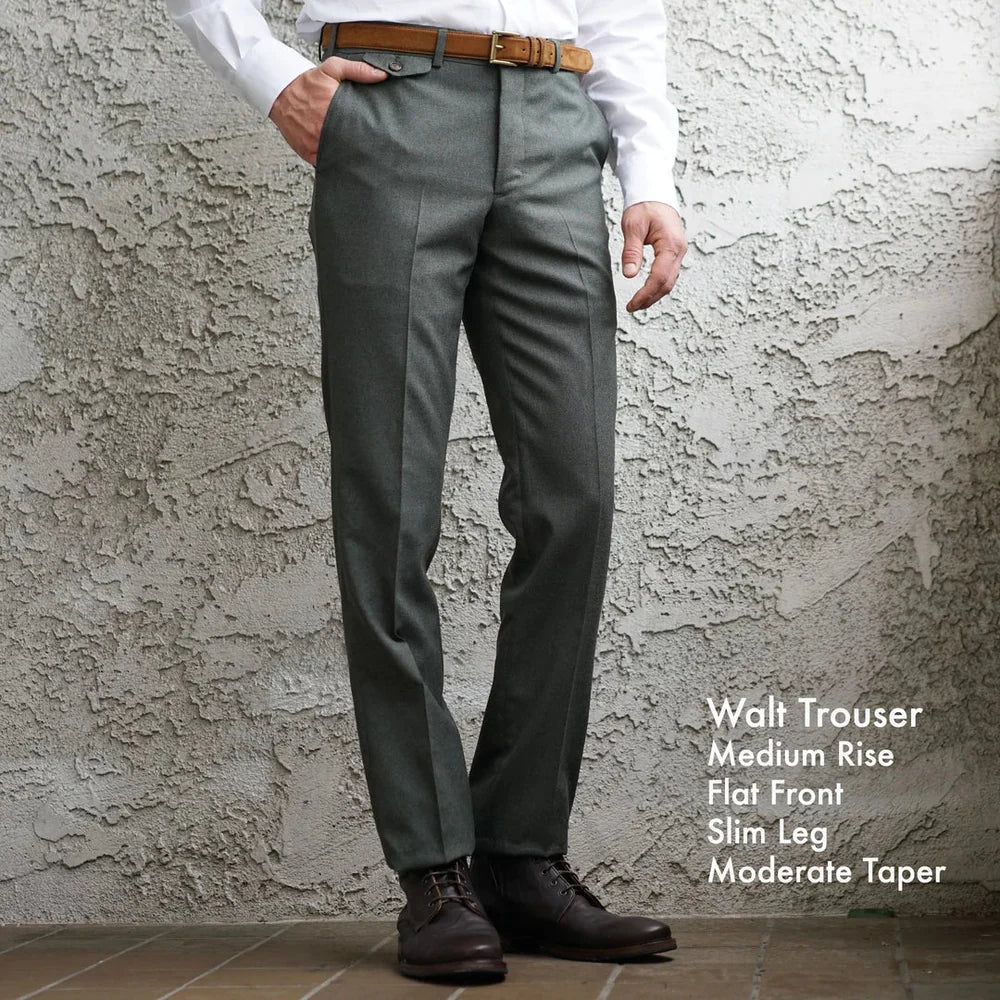 Custom Trousers Holland & Sherry Super 140s