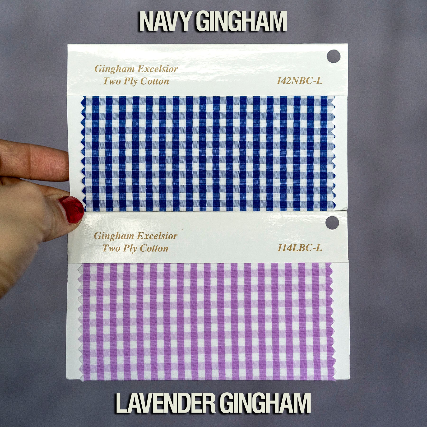 Custom Shirting Four-Season Dress Checks